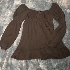 Black Off-Shoulder Dress